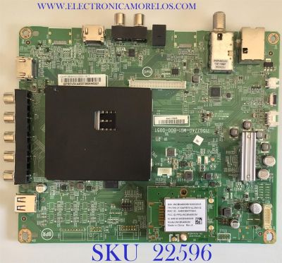 MAIN PARA TV VIZIO / XFCB06K002 / 715G7740-M01-B00-005T / (Q)XFCB06K002050X / PANEL TPT315B5-WHBN0.K REV:S5941J / MODELO E32H-D1 LTTUUEBS