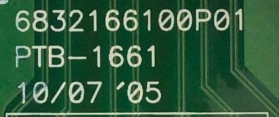 MAIN PARA MONITOR DELL / 6832166100P01 / PTB-1661 / MODELO 3007WFPT - Imagen 2