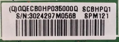 MAIN PARA MONITOR HP / GQECB0HP035 / 715G7121-M0D-000-0H4I / (Q)GQEB0HP035000Q / PANEL LTM270HP01 / MODELO 27C - Imagen 3