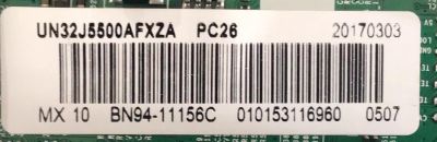 MAIN PARA TV SAMSUNG / BN94-11156C / BN41-02353C / BN97-10633D / PANEL GJ032BGE-R2  / MODELO UN32J5500AFXZA XC43 - Imagen 2