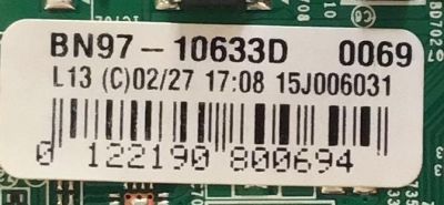 MAIN PARA TV SAMSUNG / BN94-11156C / BN41-02353C / BN97-10633D / PANEL GJ032BGE-R2  / MODELO UN32J5500AFXZA XC43 - Imagen 3