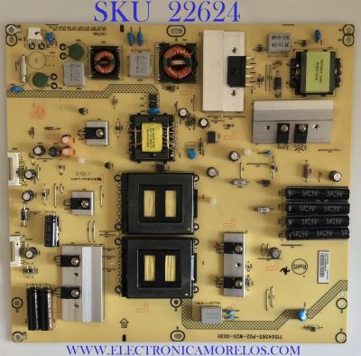 FUENTE DE PODER PARA TV VIZIO / ADTVA2419XYG / 715G4565-P02-W20-003H / A2419XYG / PANEL T420HB01 V.0 / MODELO M3D420SR LTMAKQBM