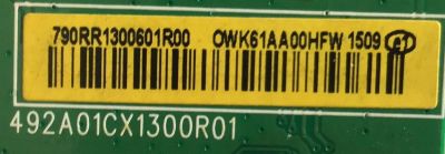 MAIN PARA MONITOR VIEWSONIC / 790RR1300601R00 / ILIF-447 / 492A01CX1300R01 / PANEL M236HJJ-L31 REV.C1 / MODELO VA2465SMH - Imagen 2