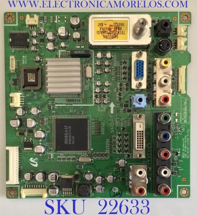 MAIN PARA TV SAMSUNG / BN94-01036A / BN41-00763A / BN97-01098A / PANEL LTM190M2-L01 / MODELO LNS1952WX/XAA