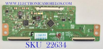 T-CON PARA TV LG / 6871L-03630E / 6870C-0481A / 3630E / PANEL LC490DUE (MG)(A6) / MODELO 49LF5500-UA.BUSYLJR