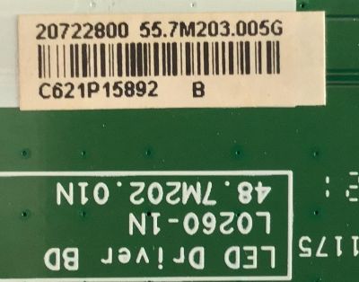 FUENTE DE ALIMENTACION PARA MONITOR ACER / 55.7M203.005G / 48.7M202.01N / PANEL M270HGE-L10 REV.C1 / MODELO H274HL - Imagen 2