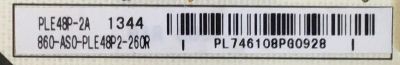 FUENTE DE PODER PARA TV VIEWSONIC / PLE48P-2A / PLE586B / 860-AS0-PLE48P2-260R / PANEL T320HVN01.2 / MODELO VT3200-L - Imagen 2