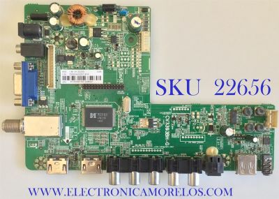 MAIN APARA TV INSIGNIA / 22002A0025T-91A / CV3393BH-G / 51H0035 / PANEL BOEI320WX1 / DISPLAY HV320WHB-N00 / MODELOS NS-32D312NA15 D / NS-32D312NA15 H1 / NS-32D312NA15 H2