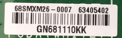 MAIN PARA TV LG / EBT63857602 / EAX66366103(1.0) / 63405402 / MODELO 65SE3KB-BE.AUSSLJM - Imagen 3