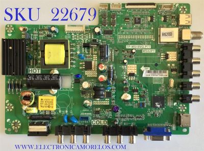 MAIN FUENTE PARA TV TCL / L14020332 / TP.MS18VG.P77 / MS82PT / 02-SHY82P-CHLA01T / V8-MS82PTL-LF1V083 / ESTA TARJETA ES CHINA Y ES UTILIZADA EN DIFERENTES MARCAS Y MODELOS / ENTRAR A DESCRIPCIÓN DEL PRODUCTO
