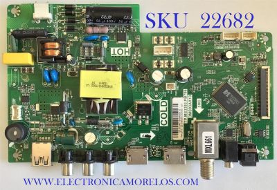 MAIN FUENTE PARA TV HKPRO / B15124716 / TP.MS3393.PB786 / 3MS93AX18 / 02-SH893B-C003000 / MODELO HKP32F16 / ESTA TARJETA ES CHINA Y ES UTILIZADA EN DIFERENTES MARCAS Y MODELOS / ENTRAR A DESCRIPCIÓN DEL PRODUCTO