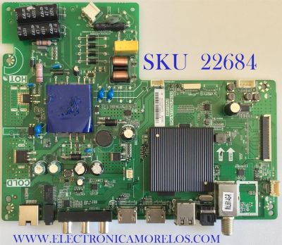 MAIN FUENTE PARA TV HKPRO  / B17125991 / TPD.NT72563.PB782 / 3NT725A / 02-SH463D-C027000 / MODELOS HKP32SM7 / 32D1291 / ESTA TARJETA ES CHINA Y ES UTILIZADA EN DIFERENTES MARCAS Y MODELOS 