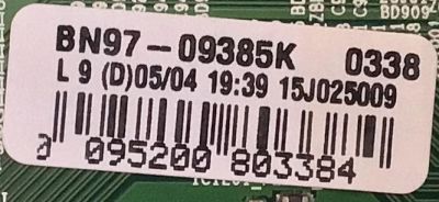 MAIN PARA TV SAMSUNG / BN94-08383K / BN97-09385K / 20160510 / PANEL CY-JJ050BGNV1H / MODELO HG50ND477SF - Imagen 3