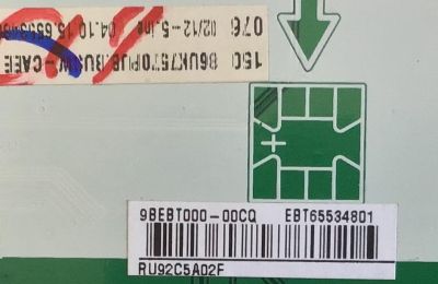 MAIN PARA TV LG 4K·UHD·HDR ((SMART TV)) / NUMERO DE PARTE EBT65534801 / EAX67895403(1.0) / 65534801 / EAX67895403 / PANEL HC860DQF-SLUR1-2141 / MODELO 86UK7570PUB / 86UK7570PUB.BUSWLJR - Imagen 2