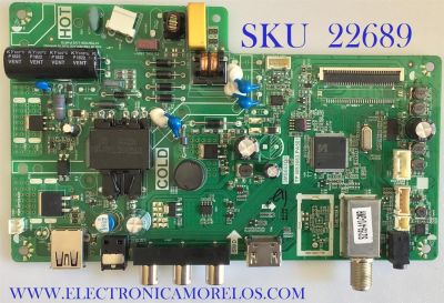 MAIN FUENTE PARA TV TCL / B18073778 / TP.MS3663.PA581 / 3MS663Q0 / 02-SV863A-C032000 / 22D1280 / ESTA TARJETA ES CHINA Y ES UTILIZADA EN DIFERENTES MARCAS Y MODELOS / ENTRAR A DESCRIPCIÓN DEL PRODUCTO