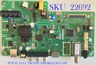 MAIN FUENTE PARA TV TCL / K18083981 / TP.MS3663.PA581 / 3MS663Q0 / 02-SV863A-C031000 /ESTA TARJETA ES CHINA Y ES UTILIZADA EN DIFERENTES MARCAS Y MODELOS / ENTRAR A DESCRIPCIÓN DEL PRODUCTO