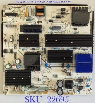 FUENTE DE PODER PARA TV POLAROID / A17125622 / PW.168W2.801 / A17125622-0P02188 / ESTA TARJETA ES CHINA Y ES UTILIZADA EN DIFERENTES MARCAS Y MODELOS / ENTRAR A DESCRIPCIÓN DEL PRODUCTO