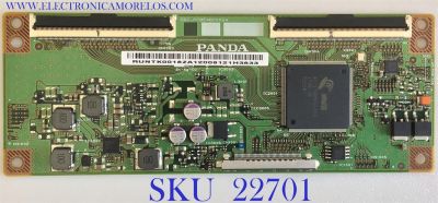 T-CON PARA TV ELEMENT·ROKU TV / POLAROID 4K UHD SMART TV / NUMERO DE PARTE RUNTK0018ZA / CEC_PCB5460002A / RUNTK0018 (ZA) / PANEL´S LC546PU2L01 / TPT550F2-PU2L01.Q REV:S01G / MODELOS PTV55174KILED / E4SW5518RKU C8D0U / E4SW5518RKU D8D0U / E4SFT5517 B8G4M