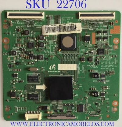 T-CON PARA TV SAMSUNG / BN95-00578A / BN41-01789A / BN97-06370A / PANEL LTJ460HW05-V / MODELO UN46ES6500FXZA TS01