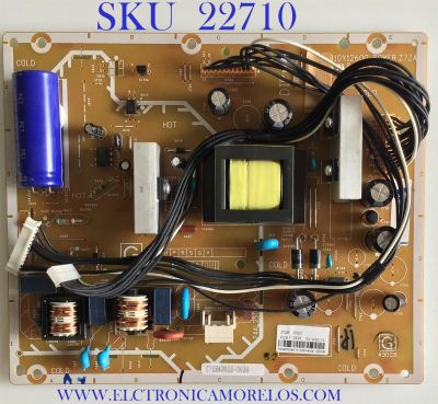 FUENTE DE PODER PARA TV SANYO / 1LG4B10Y12600 Z7ZB / 1LG4B10Y12600 / Z7ZB 302D / PANEL V390HJ1-LE1 Rev.C1 / MODELO DP39E23 P39E23-00