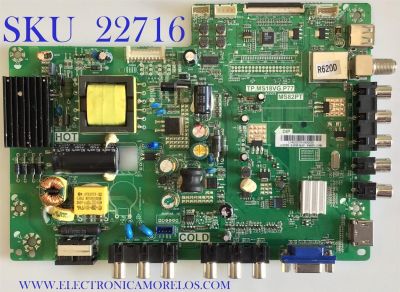 MAIN FUENTE PARA TV / NUMERO DE PARTE 02-SHY82P-CHLA01T / V8-MS32PTL-LF1V083 / L14020278 / TP.MS18VG.P77 / MS82PT / L14020278-0A00039 / GLE951022B / ESTA TARJETA ES CHINA Y ES UTILIZADA EN DIFERENTES MARCAS Y MODELOS / ENTRAR A DESCRIPCIÓN DEL PRODUCTO