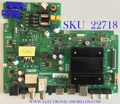 MAIN FUENTE PARA TV ATVIO / TP.MT5510.PB781 / 3MT659A1 / 3MT512A1 / 02-SH610A-C033000 / L18063028-0B00001 / ESTA TARJETA ES CHINA Y ES UTILIZADA EN DIFERENTES MARCAS Y MODELOS / ENTRAR A DESCRIPCIÓN DEL PRODUCTO