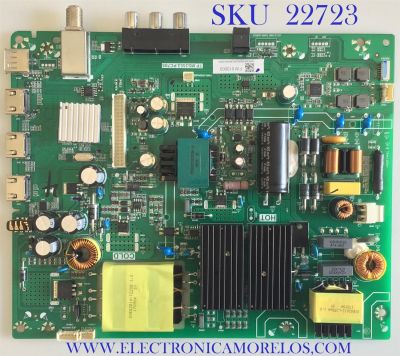 MAIN FUENTE PARA TV TOSHIBA / PK34E00050I / TP.MS3553.PC705 / H17020320 / PANEL K490WDRA / MODELO 49L420U