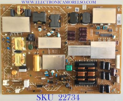 FUENTE DE PODER PARA TV SONY / 1-474-682-11 / APDP-293B1A / 2955036205 / 147468211 / MODELO XBR-75X900E