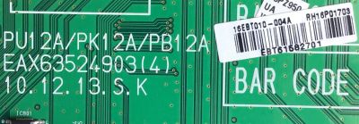 MAIN PARA TV LG / EBT61582701 / EAX63524903(4) / PANEL PDP50R30000 / MODELO 50PZ950-UA.AUSLLHR - Imagen 2