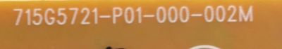 FUENTE DE PODER PARA TV INSIGNIA / ADTVCLA61MXF4 / 715G57521-P01-000-002M / (T)CLA61MXF4 / PANEL MT3151A05-2 VER.2.1 / MODELO NS-32E321A13 - Imagen 2