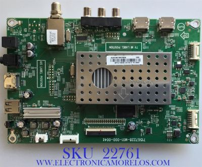 MAIN SHARP / XECB0TK007 / 715G7228-M01-000-004K / XECB0TK007020X / PANEL TPT500J1-HVN07.U REV:S600B / MODELO LC-50LB371U 