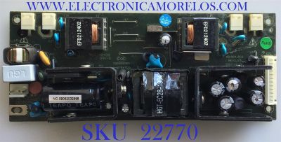 FUENTE DE PODER PARA TV VIEWSONIC / 9052032886 / CQC03001003024 / AD1904.PCB / MODELO N2201W