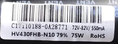 MAIN FUENTE PARA TV ONN / T201710186F / TP.MS3553.PB801 / 8142132252137 / C17220299 / PANEL HV430FHB-N10 / MODELO OMC18TV001 ESTA TARJETA ES CHINA Y ES UTILIZADA EN DIFERENTES MARCAS Y MODELOS / ENTRAR A DESCRIPCIÓN DEL PRODUCTO - Imagen 4