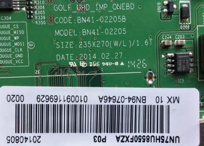 MAIN PARA TV INSIGNIA / 756TXCCB01K088 / 715G5451-M01-000-004X / (T)TXCCB01K0880000TOP / PANEL TPT-390J1-L01 REV:C1E / MODELO NS-39D240A13 FBUC9YA - Imagen 4