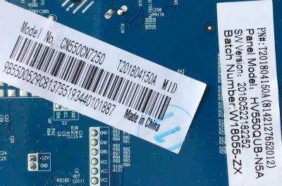 MAIN FUENTE PARA TV ELEMENT / T201804150A / CV6586H-A50 / 8142127652012 / W18055-ZX - Imagen 2