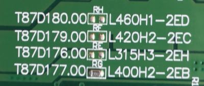 LED DRIVER PARA TV TOSHIBA / 27-D074270 / T87D177.00 / L400H2-2EB / PANEL V400HK2-LS5 REV.C1 / MODELO 40L5200U2 - Imagen 3