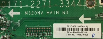 MAIN ORIGINAL PARA TV VIZIO / NUMERO DE PARTE 3637-0582-0150 / 0171-2271-3344 / 3637-0582-0395 / PANEL LC370EUG (SC)(R1) / MODELO M370NV LUAKGWAL / M370NV LAUKGWAL - Imagen 2