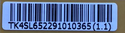 FUENTE DE PODER PARA TV LG / EAY65229101 / EAX68217501 (1.4) / 65229101 / PANEL LD650EQE (FJ)(A1) / MODELO 65UH5E-BJ.AUSLLJM - Imagen 3