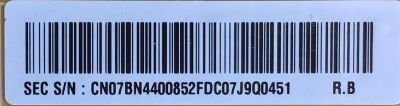 FUENTE DE PODER PARA TV SAMSUNG / NUMERO DE PARTE BN44-00852F BOARD L48MSFR_MDY / BN4400852F / PT430CT02-3 VER.1.0 / MODELOS LH43SE / UA43M5100 / LH43BE / UA43M5100 / HG43NF690 / UE40M5000 / UN43J5000 / UE40J5270 / UN43T5300 / UN43M5300 / UN43J5200/ LH43BETMLGKXZX XD05 - Imagen 2