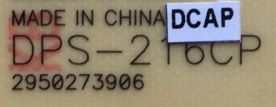 FUENTE DE PODER PARA TV VIZIO / 0500-0607-0140 / DPS-216CP A / DPS-216CP / 2950273906 / PANEL LC550EUH (SD)(A1) / MODELOS M550SV LAQPKAAM / M550SV LAUPKAAM - Imagen 4