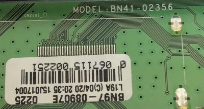 MAIN PARA TV SAMSUNG / NUMERO DE PARTE BN94-07834A / BN41-02356B / BN97-08907E / PANEL CY-QJ055FLLV1H / MODELO UN55JS8500FXZA TH01 - Imagen 3