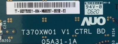 T-CON PARA TV SCEPTRE / 55.37T02.021 / T370XW01 V1 / 05A31-1A / 5537T02021 / PANEL T370XW01 / MODELOS X37SV / EWL3706 / 37LX96 / 37HLV66 / 37HL66 / 37HLC56 / LVQ-37JK1A - Imagen 2