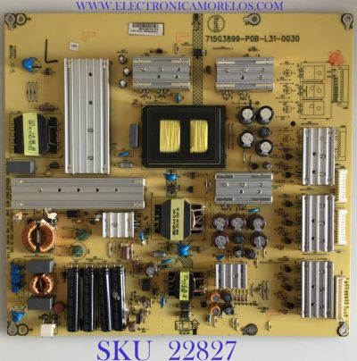 FUENTE DE PODER PARA TV HITACHI / ADTV9Q808AAA6 / 715G3899-P0B-L31-0030 / (T)9Q808AAA6 / PANEL T420HW07 V.1 / MODELO LE42S704