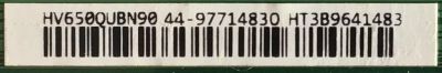 T-CON PARA TV HISENSE (( NUEVA )) ORIGINAL / NUM DE PARTE 44-9771483O / 47-6021287 / HV650QUBN90 / C-PCB_HV650QUB / 44-97714830 / PANEL TPT650J1-QUBF90.K / NUM DE DISPLAY HV650QUB-F90 / MODELOS 65R6000FM / 65R6E1 / ONA65UB19E07 / FW65R70F / 65PFL5604/F7 A - Imagen 2