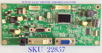 MAIN PARA MONITOR ACER / QACBEA210 / 715G4235-M01-000-004L / (F)QACBEA21000 / PANEL LM230WF5 (TR)(C2) / MODELO S232HL ETLQY