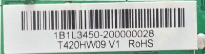 MAIN PARA TV PYLE / 1B1L3450 / T.RSC8.10A 11153 / 1B1L3450-200000028 / T420HW09 V1 / PANEL T420HW09 V.1 / MODELO PTC42LC 600031 / ESTA TARJETA ES CHINA Y ES UTILIZADA EN DIFERENTES MARCAS Y MODELOS / ENTRAR A DESCRIPCIÓN DEL PRODUCTO - Imagen 3