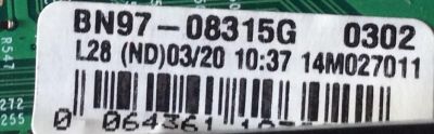 MAIN PARA TV SAMSUNG / BN94-07988Q / BN41-02186B / BN97-08315G / PANEL LSI550HJ02-V / MODELO LH55DMDPLGA/ZA TS02 - Imagen 3