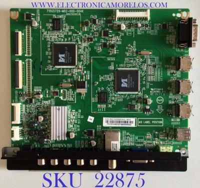 MAIN PARA TV NEC / XDCB01K055 / 715G729-M02-000-004K / XDCB01K055003Q / MODELO E554