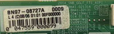 T-CON PARA TV SAMSUNG / BN95-01780A / BN41-02131A / BN97-08727A / PANEL CY-SH046DSLVXH / MODELOS LH46UEDPLGC/ ZA SS01 / LH46UEDPLGC/ZA VS04 - Imagen 2
