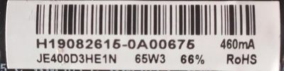 MAIN FUENTE PARA TV KC / H19082615 / GP.MS3553:PB801 / H19082615-0A00169 /JE400D3HE1N / 01.05000602 / PANEL LSC400HN02 / MODELO KC40V2 / ESTA TARJETA ES CHINA Y ES UTILIZADA EN DIFERENTES MARCAS Y MODELOS / ENTRAR A DESCRIPCIÓN DEL PRODUCTO - Imagen 3